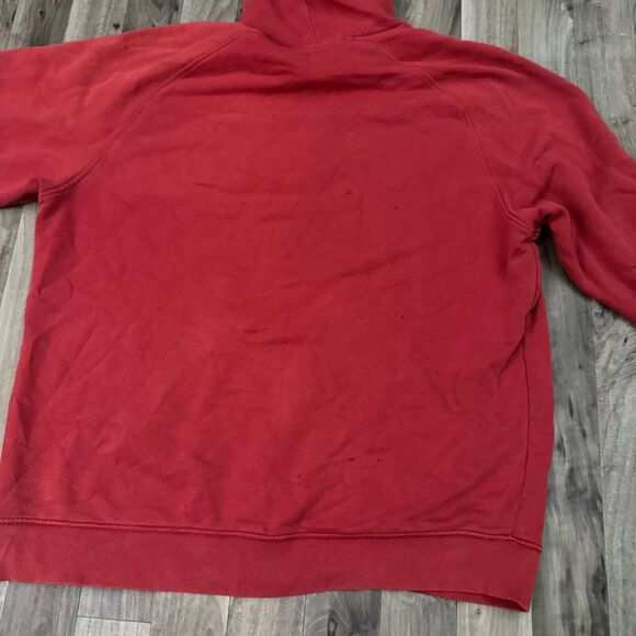 Vintage retro Nike y2k red hoodie size 1X - Picture 7 of 7